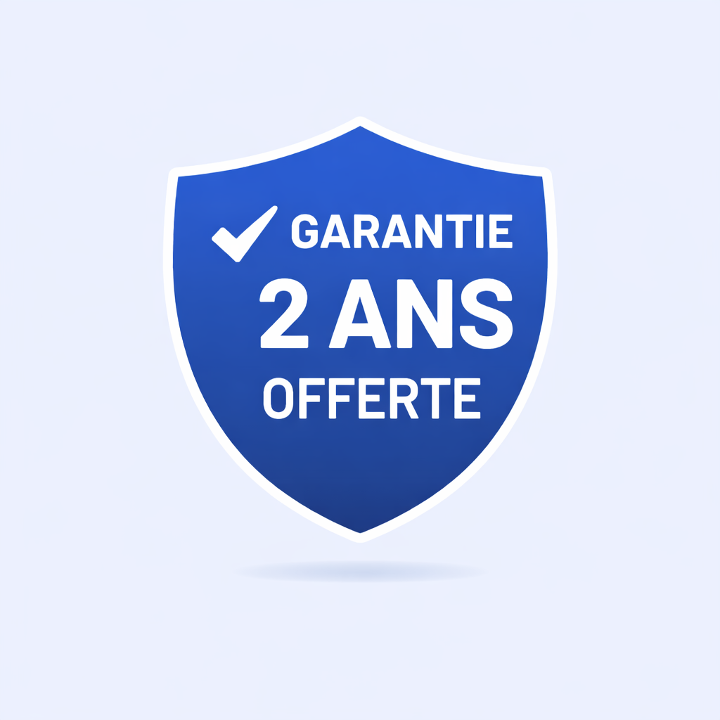 2-Year Warranty — FREE